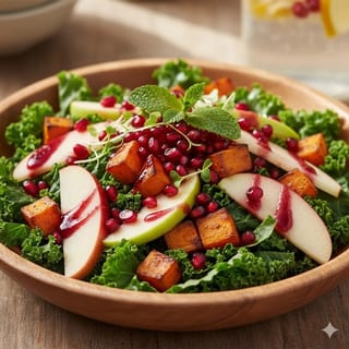 Harvest Honeycrisp Apple & Kale Salad