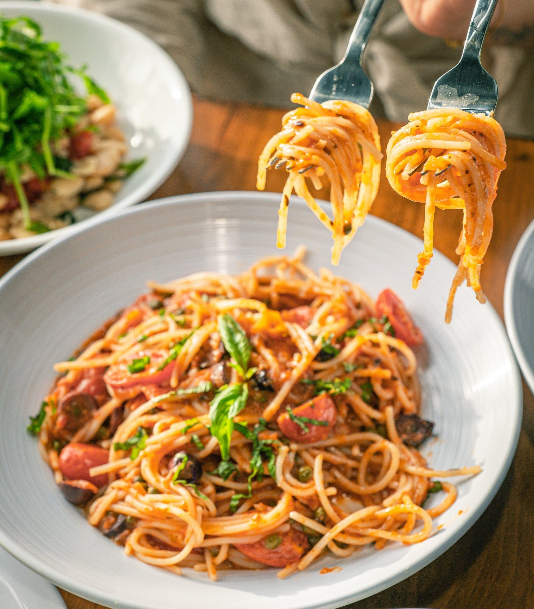 Spaghetti Puttanesca.