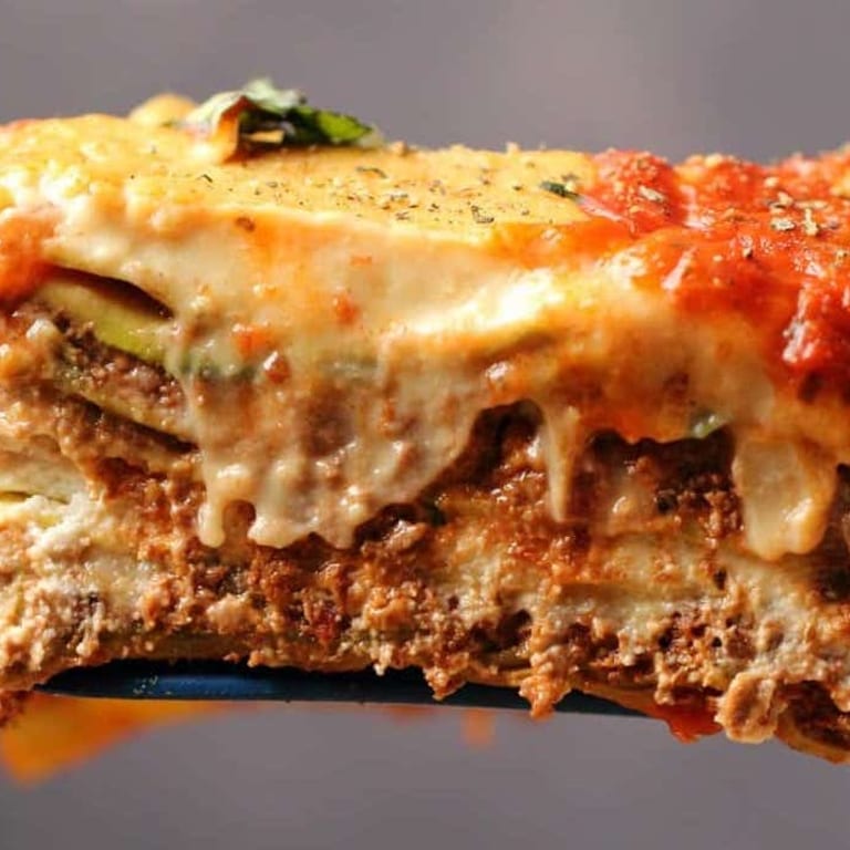 Our gluten free lasagna