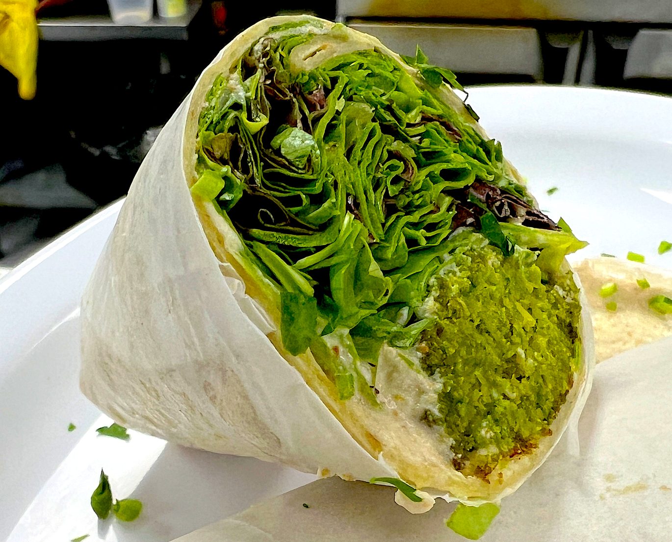 Falafel Wrap.