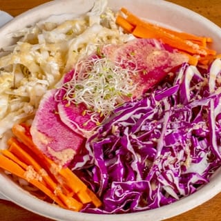Warm Miso Ginger Ramen Bowl
