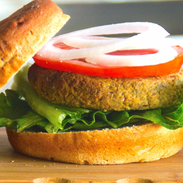 Lentil Burger.