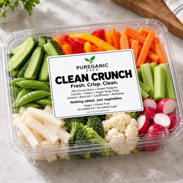 Clean Crunch Veggies.