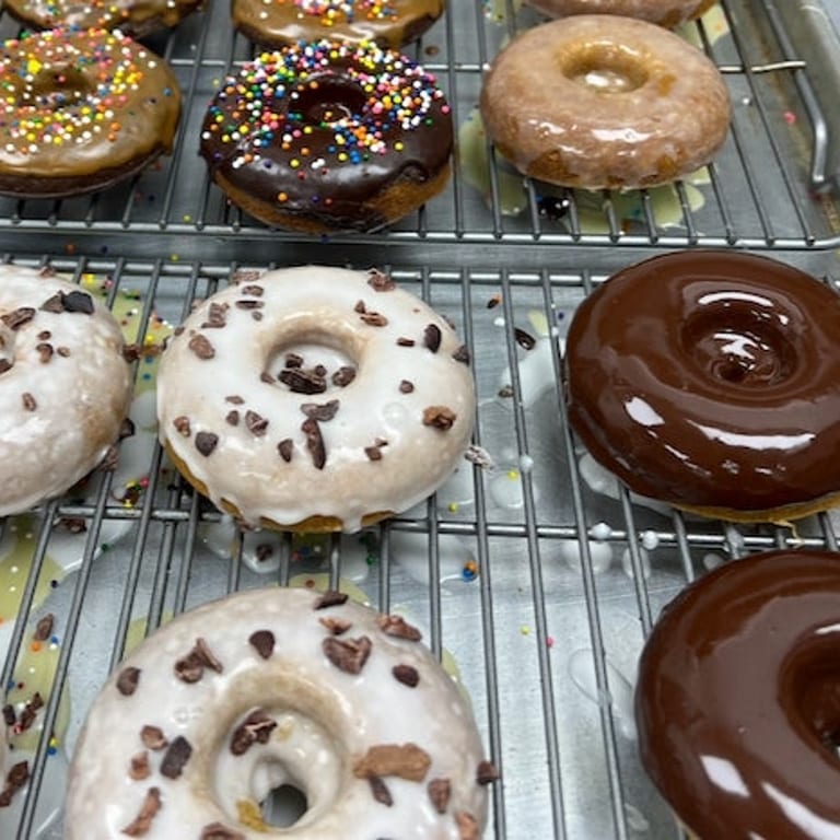 Indulge in Delicious Donuts at Our Cafe